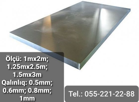 Paslanmaz vərəq modelləri